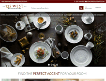 Tablet Screenshot of 125west.com