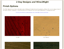 Tablet Screenshot of 2-day-designs.125west.com
